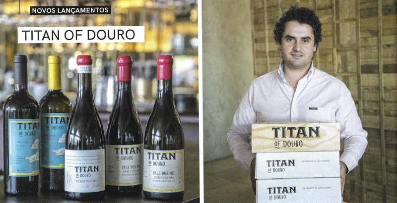 Pontuações dos Vinhos TITAN of Douro em destaque na Revista de Vinhos